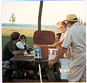 7/31/79 Huntingtons: Donald, Carol, Michael Hattie May, Robert