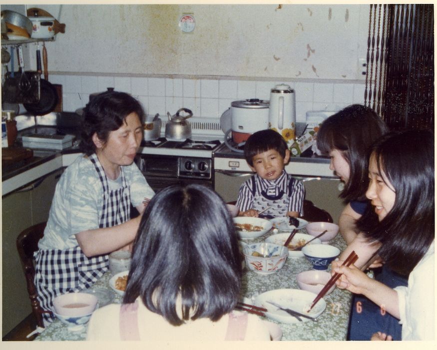 Michinori's Cousins and his Aunt\nApril, 1977